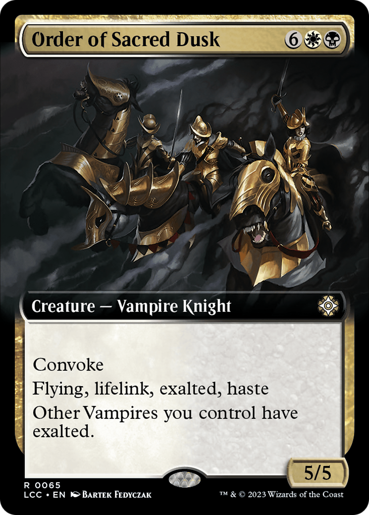 Order of Sacred Dusk (Extended Art) [The Lost Caverns of Ixalan Commander] | Total Play