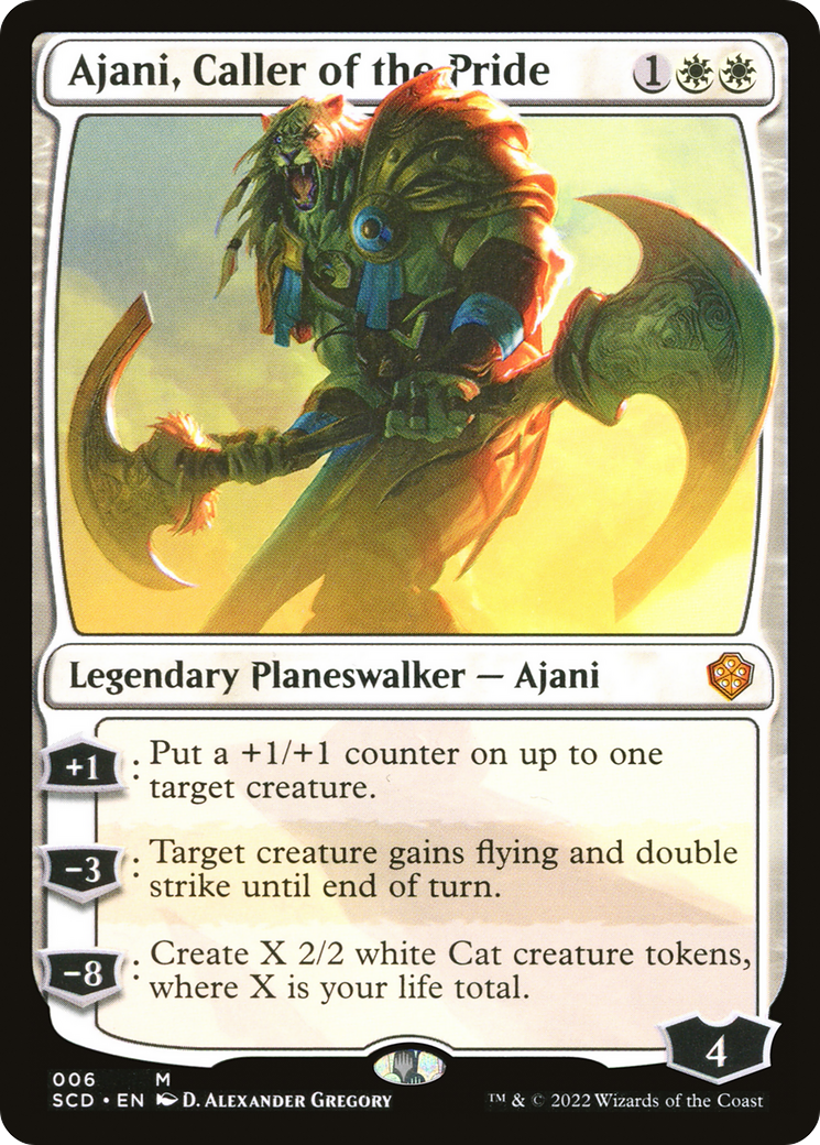 Ajani, Caller of the Pride [Starter Commander Decks] | Total Play