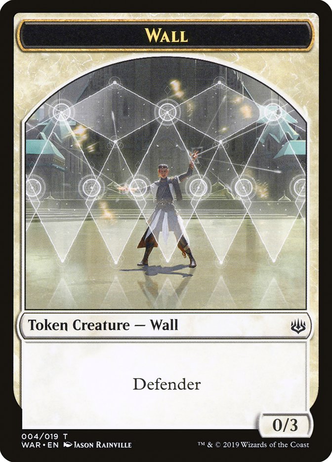 Wall Token [War of the Spark Tokens] | Total Play