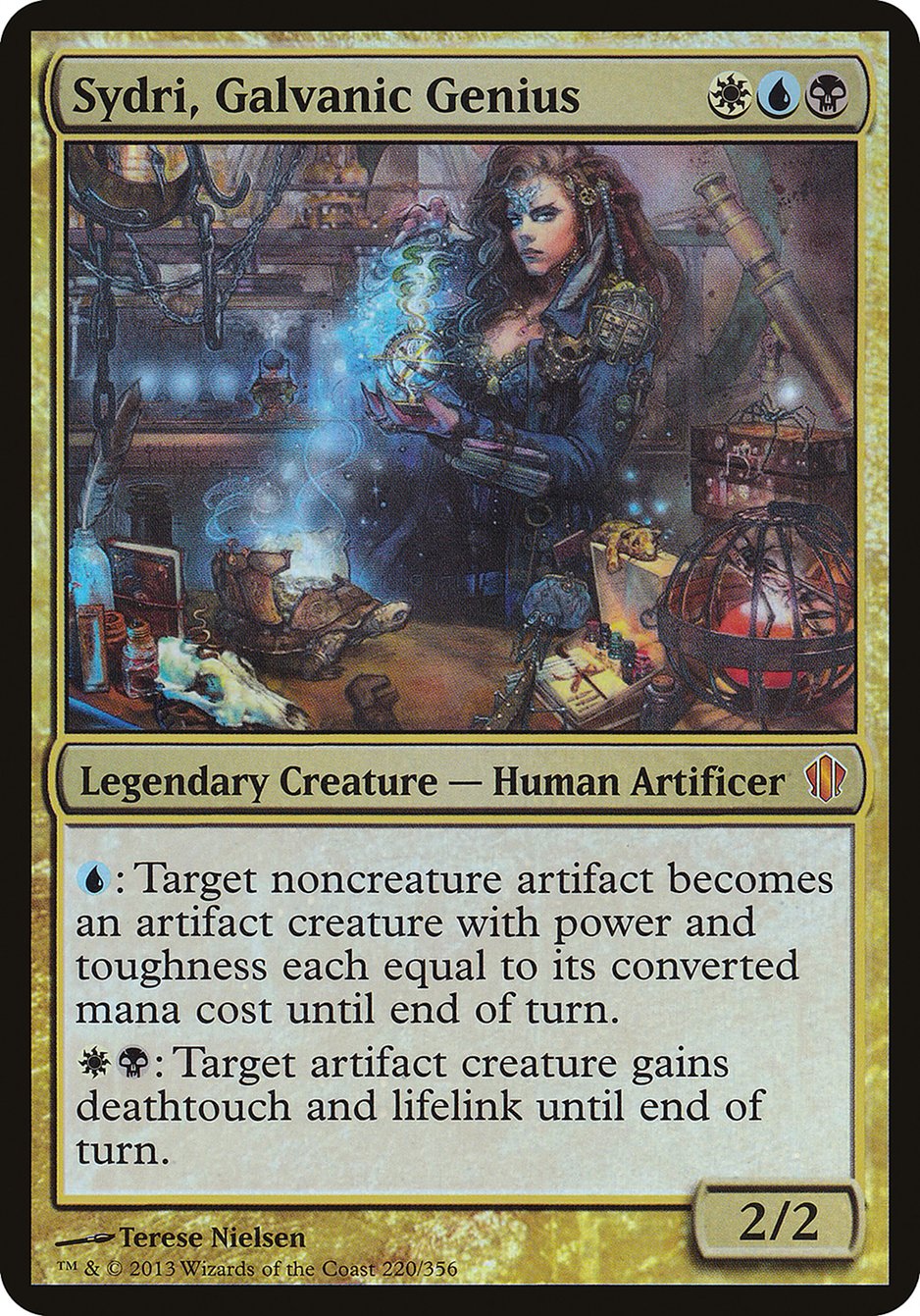 Sydri, Galvanic Genius (Oversized) [Commander 2013 Oversized] | Total Play