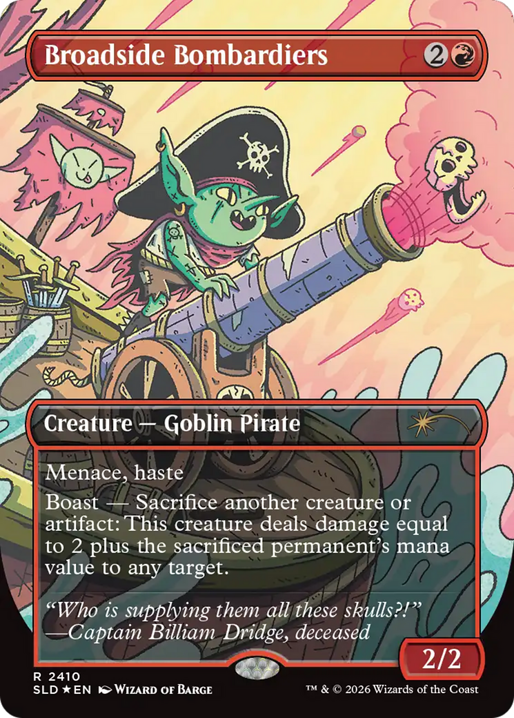 Broadside Bombardiers [Secret Lair Drop Series] | Total Play