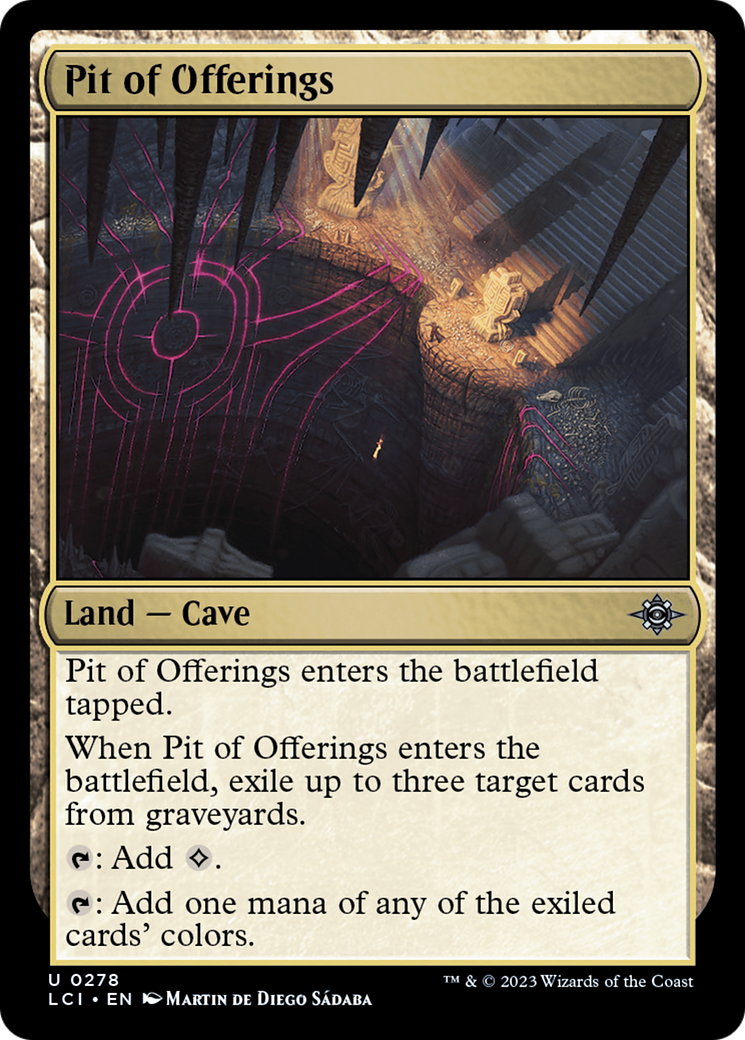 Pit of Offerings [The Lost Caverns of Ixalan] | Total Play