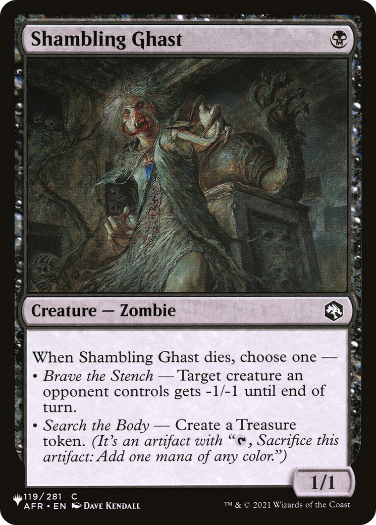 Shambling Ghast [The List] | Total Play