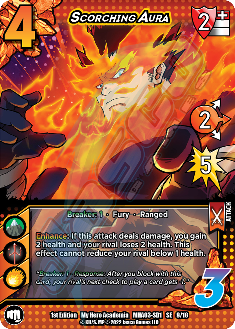 Scorching Aura [Endeavor Clash Deck] | Total Play
