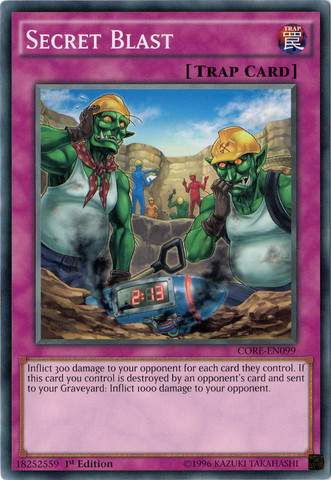 Secret Blast [CORE-EN099] Common | Total Play
