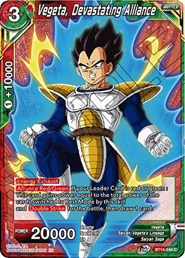 Vegeta, Devastating Alliance (BT14-144) [Cross Spirits] | Total Play