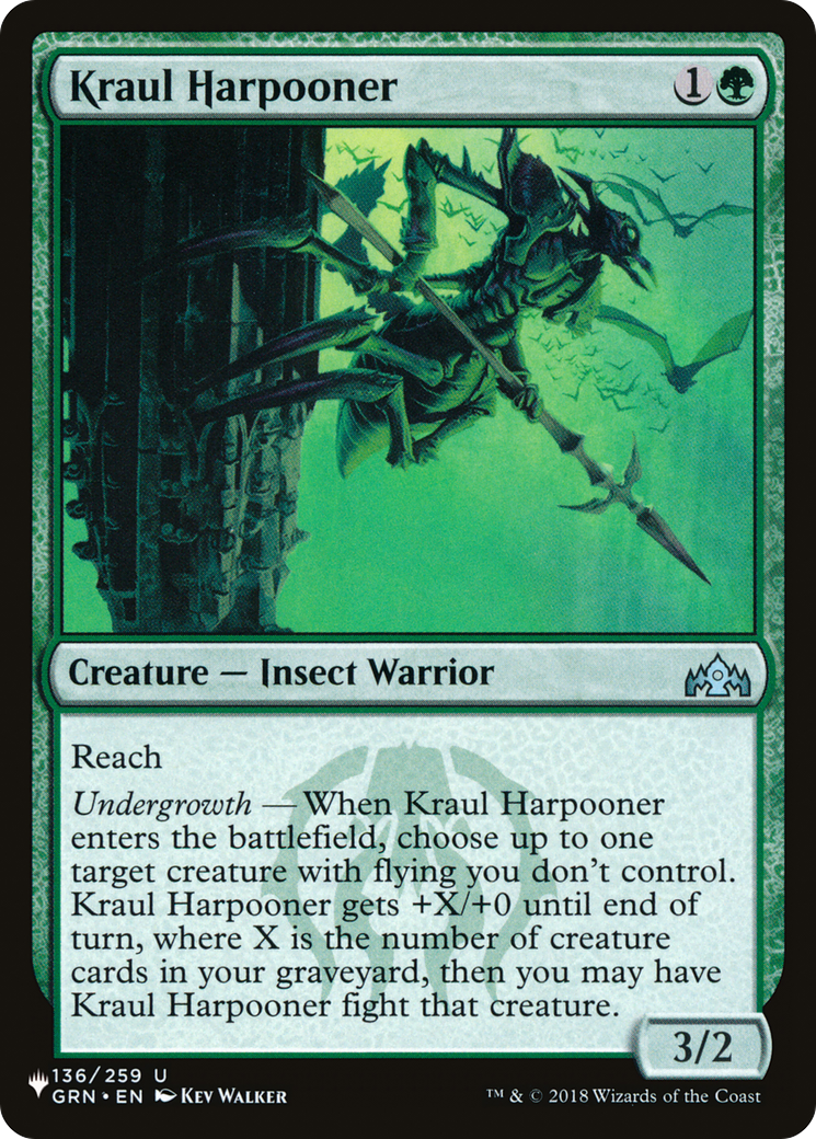 Kraul Harpooner [The List Reprints] | Total Play