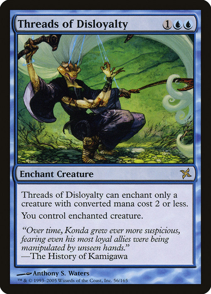 Threads of Disloyalty [Betrayers of Kamigawa] | Total Play