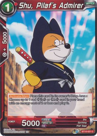 Shu, Pilaf's Admirer (BT10-021) [Rise of the Unison Warrior] | Total Play