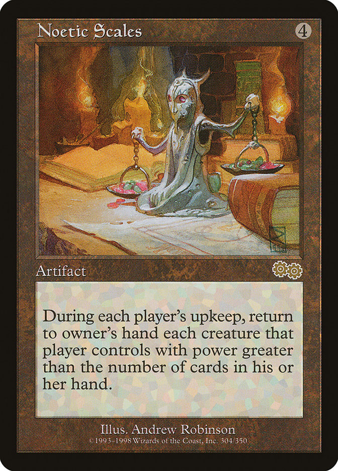 Noetic Scales [Urza's Saga] | Total Play