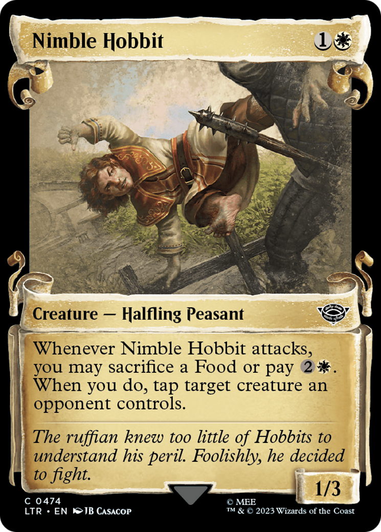 Nimble Hobbit [The Lord of the Rings: Tales of Middle-Earth Showcase Scrolls] | Total Play