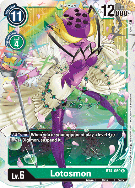 Lotosmon [BT4-060] [Great Legend] | Total Play