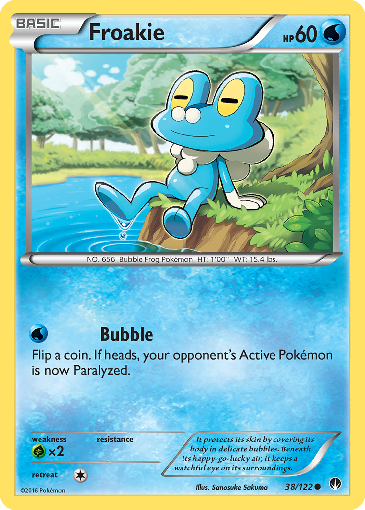 Froakie (38/122) [XY: BREAKpoint] | Total Play
