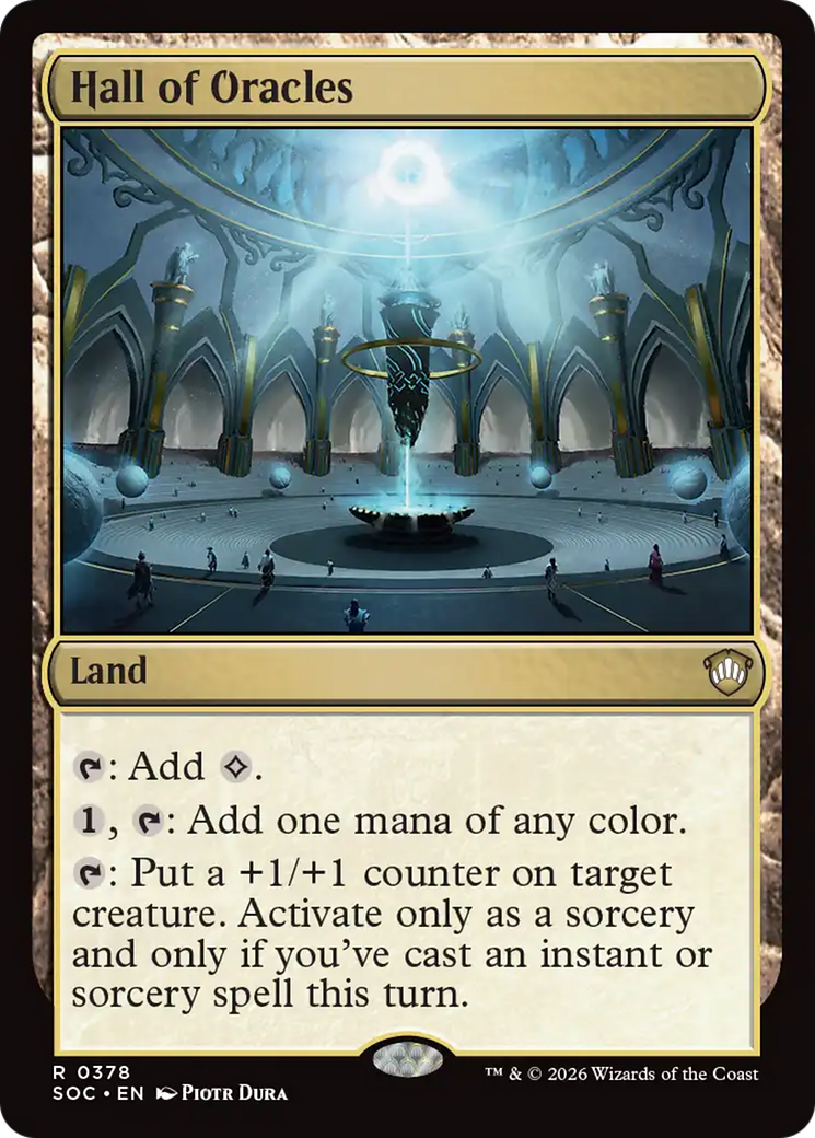 Hall of Oracles [Secrets of Strixhaven Commander] | Total Play