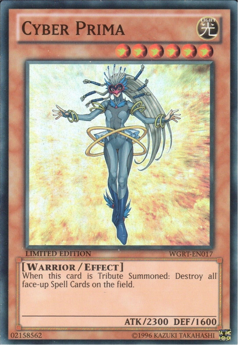 Cyber Prima [WGRT-EN017] Super Rare | Total Play
