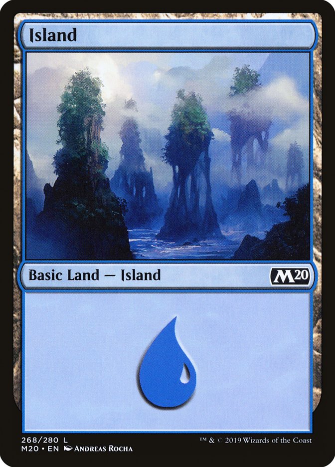 Island (268) [Core Set 2020] | Total Play