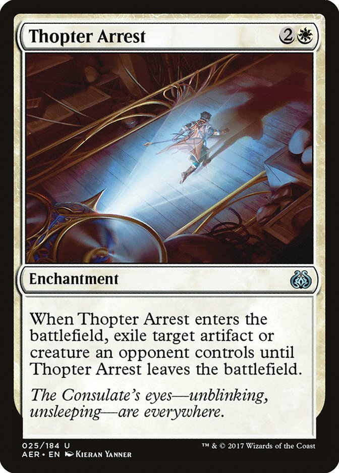 Thopter Arrest [Aether Revolt] | Total Play