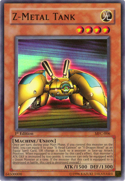 Z-Metal Tank [MFC-006] Super Rare | Total Play