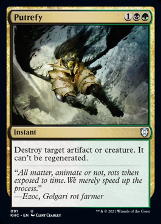 Putrefy [Kaldheim Commander] | Total Play