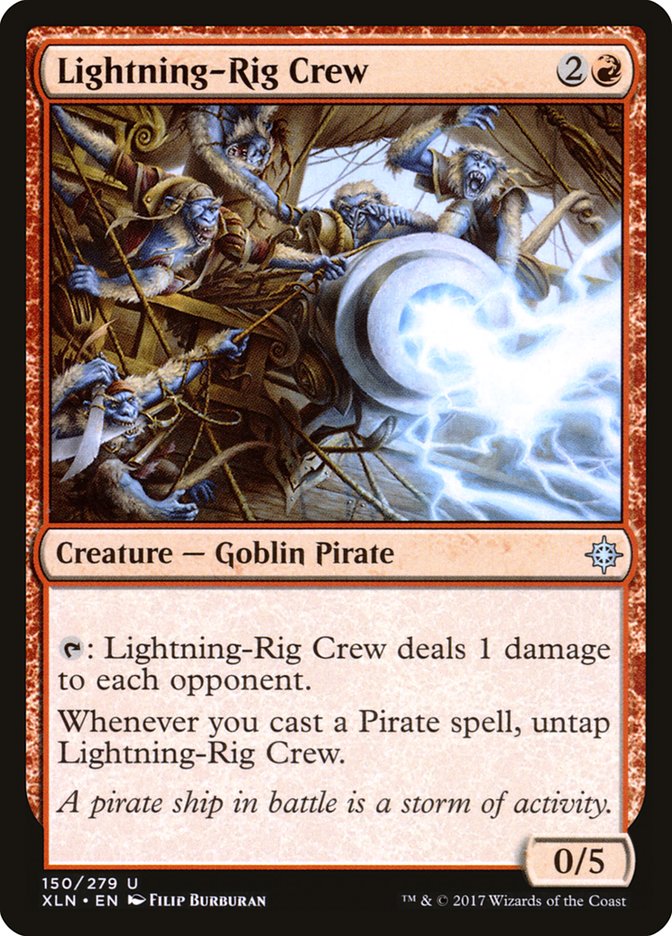 Lightning-Rig Crew [Ixalan] | Total Play