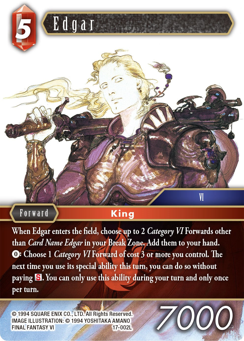 Edgar [Rebellion's Call] | Total Play