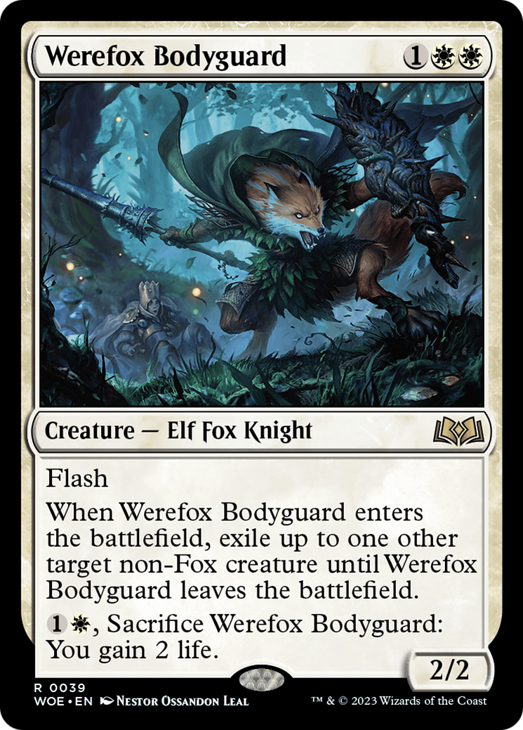 Werefox Bodyguard [Wilds of Eldraine] | Total Play