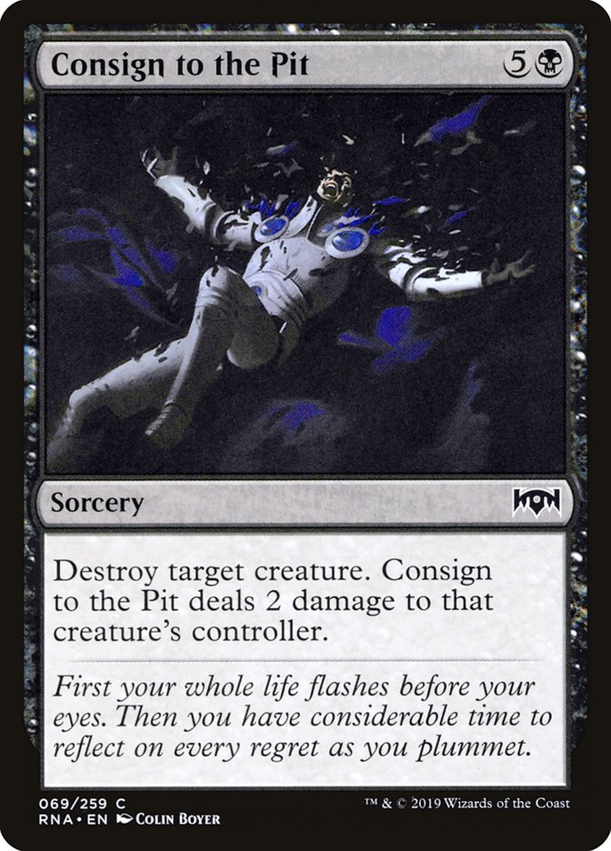 Consign to the Pit [Ravnica Allegiance] | Total Play