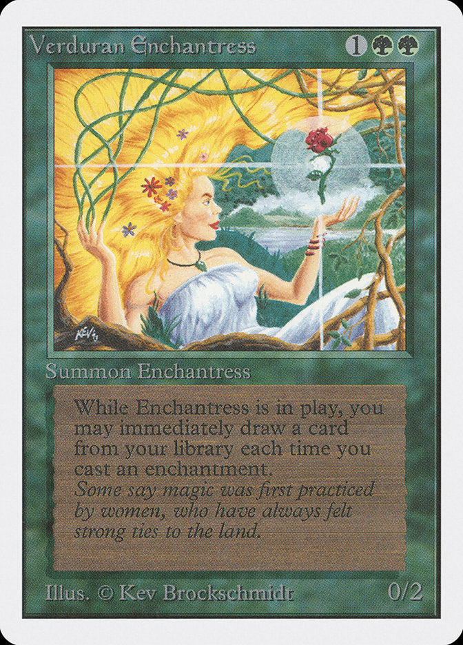 Verduran Enchantress [Unlimited Edition] | Total Play