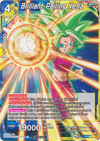 Brilliant Pairing Kefla (Shop Tournament: Assault of Saiyans) (P-132) [Promotion Cards] | Total Play