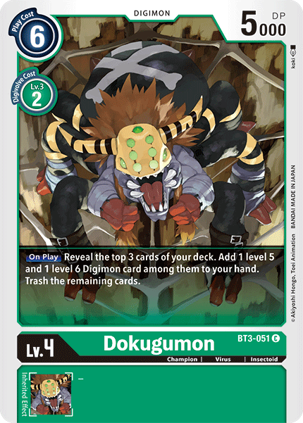 Dokugumon [BT3-051] [Release Special Booster Ver.1.5] | Total Play