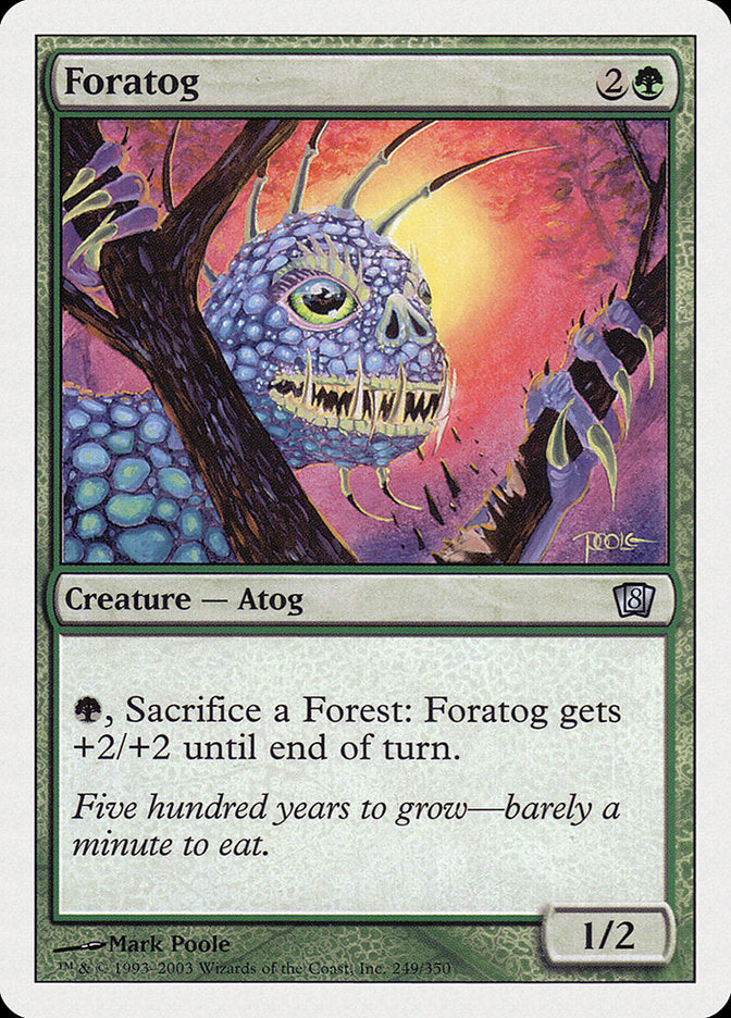 Foratog [Eighth Edition] | Total Play