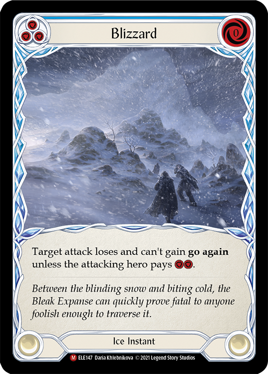 Blizzard [ELE147] (Tales of Aria)  1st Edition Normal | Total Play