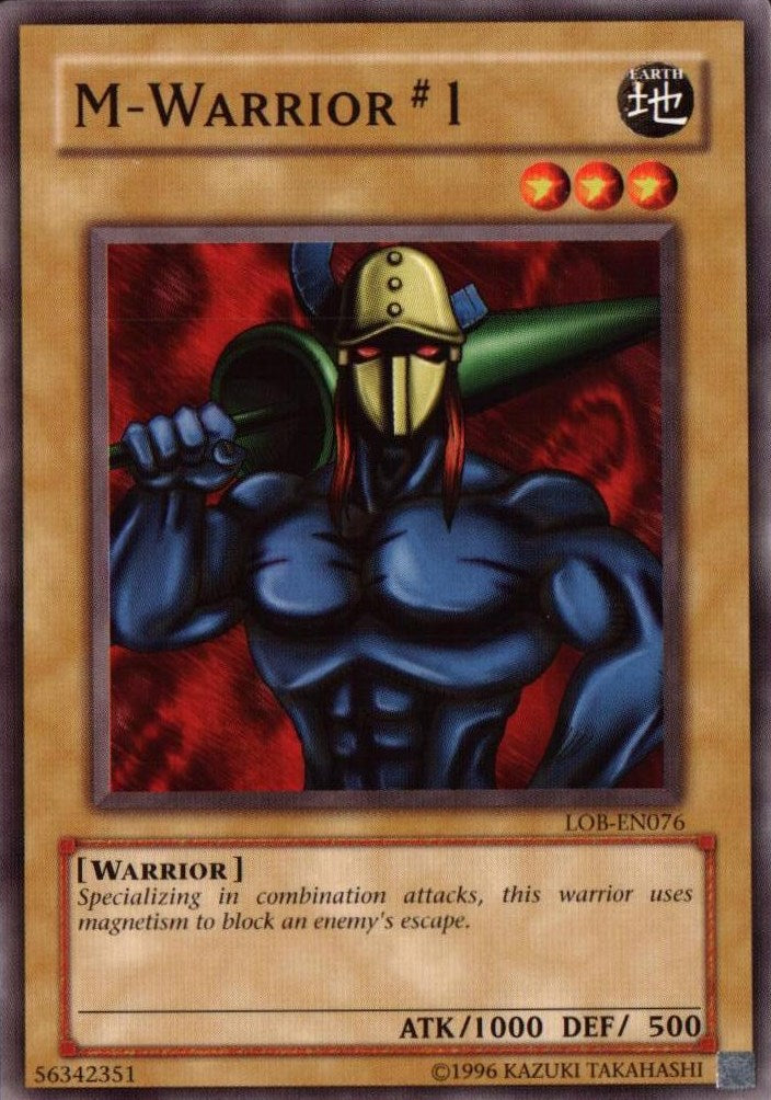 M-Warrior #1 [LOB-EN076] Common | Total Play