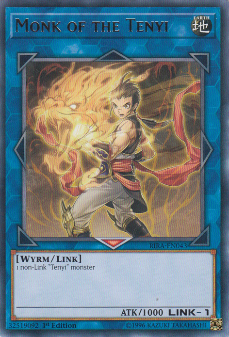 Monk of the Tenyi [RIRA-EN043] Rare | Total Play