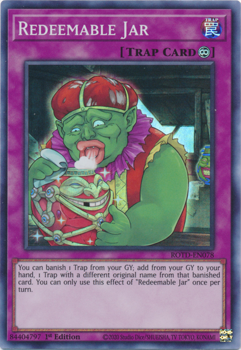 Redeemable Jar [ROTD-EN078] Super Rare | Total Play