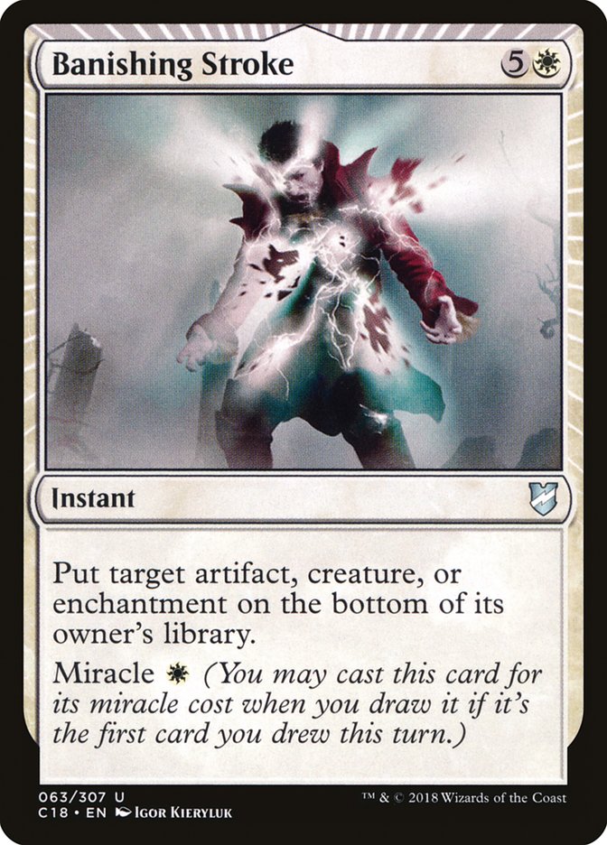 Banishing Stroke [Commander 2018] | Total Play