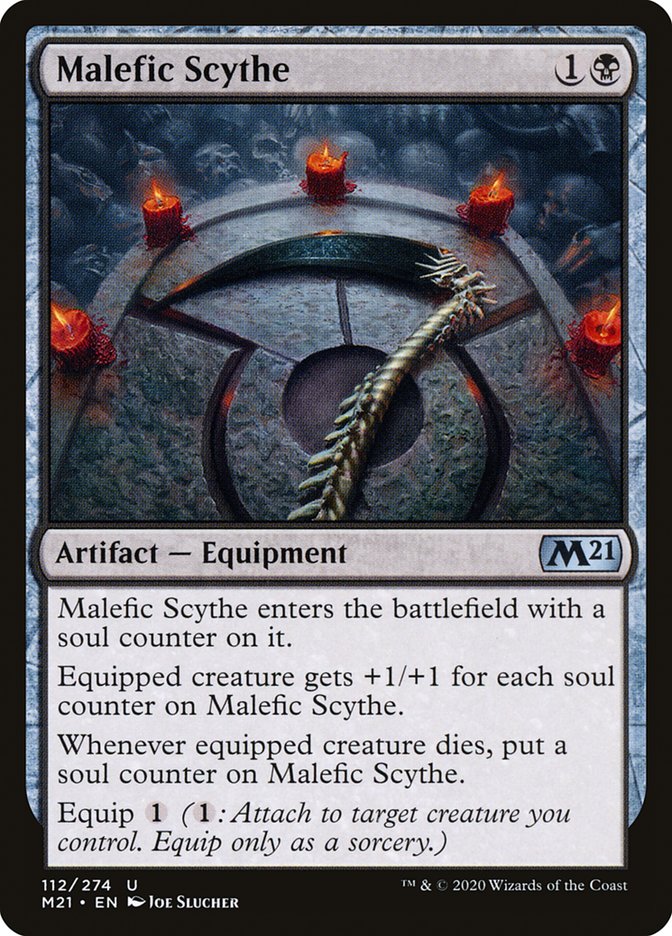 Malefic Scythe [Core Set 2021] | Total Play