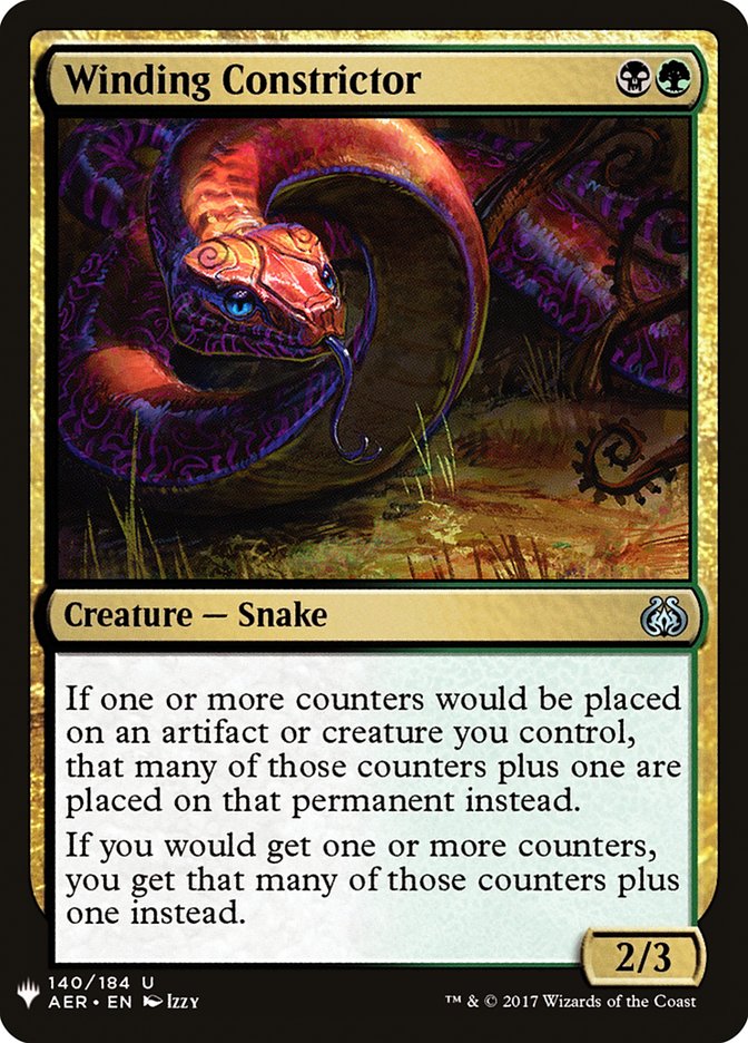 Winding Constrictor [Mystery Booster] | Total Play