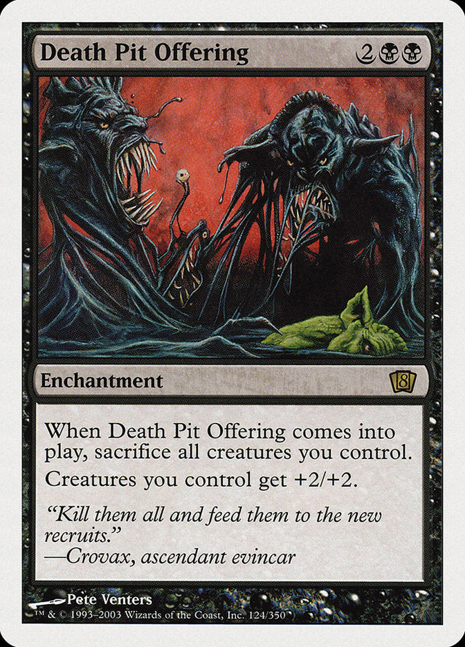 Death Pit Offering [Eighth Edition] | Total Play