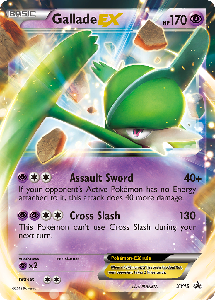 Gallade EX (XY45) [XY: Black Star Promos] | Total Play