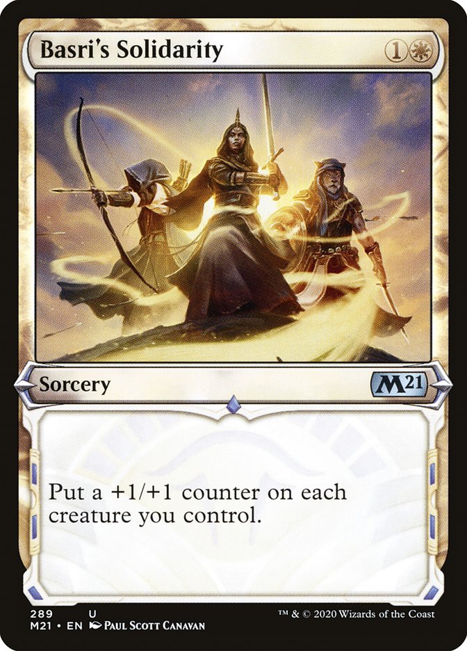 Basri's Solidarity (Showcase) [Core Set 2021] | Total Play