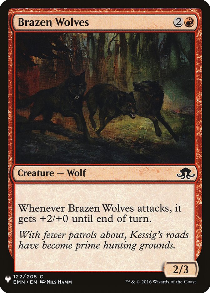 Brazen Wolves [Mystery Booster] | Total Play