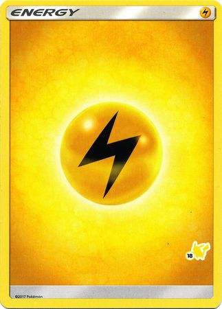 Lightning Energy (Pikachu Stamp #18) [Battle Academy 2020] | Total Play