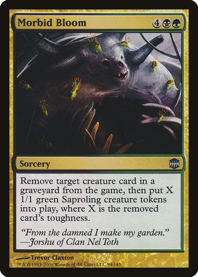 Morbid Bloom [Alara Reborn] | Total Play