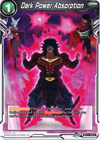 Dark Power Absorption (BT11-149) [Vermilion Bloodline 2nd Edition] | Total Play