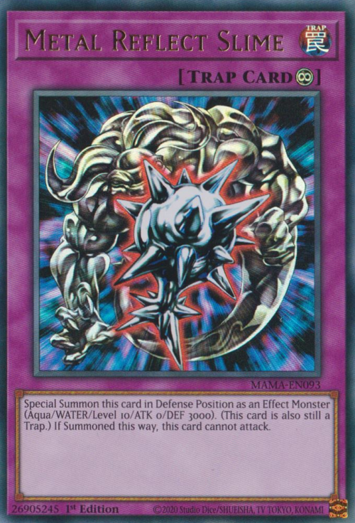 Metal Reflect Slime [MAMA-EN093] Ultra Rare | Total Play