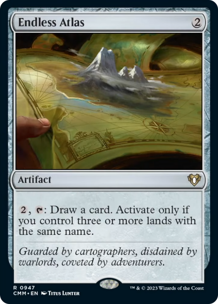 Endless Atlas [Commander Masters] | Total Play
