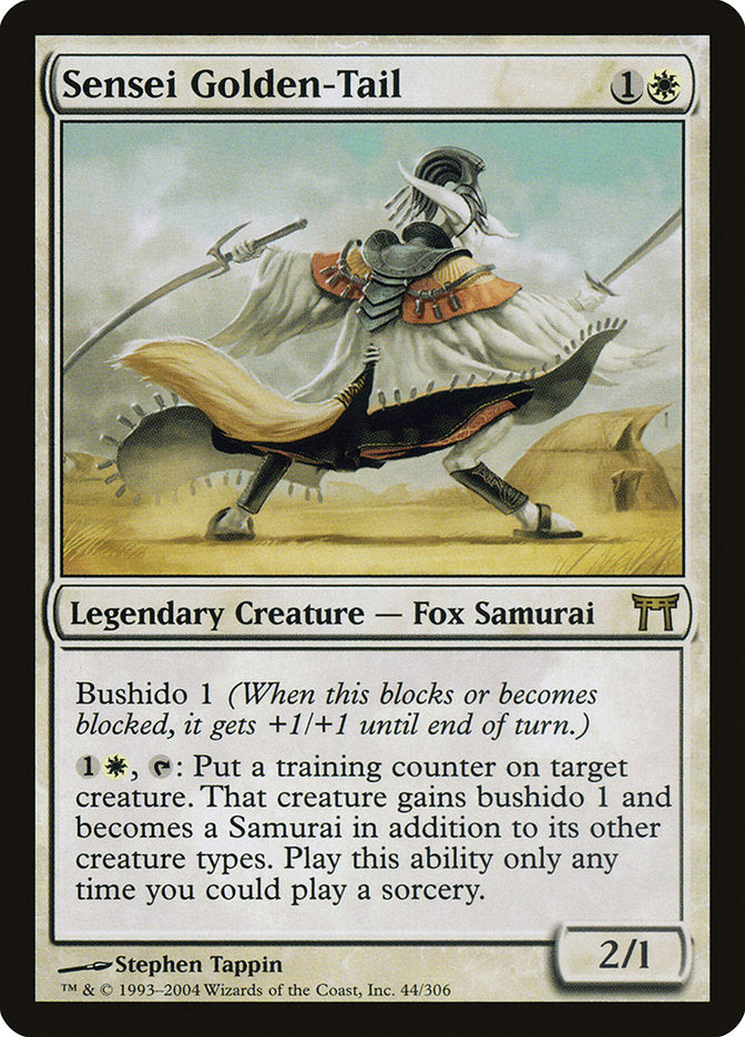 Sensei Golden-Tail [Champions of Kamigawa] | Total Play