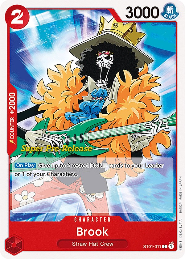 Brook [Super Pre-Release Starter Deck: Straw Hat Crew] | Total Play