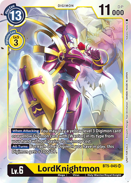 LordKnightmon [BT5-045] (Event Pack) [Battle of Omni Promos] | Total Play